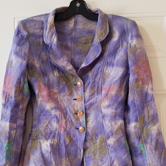 Emanuel Ungaro 2 piece Set Skirt and Blazer Size 10 - Picture 8 of 15